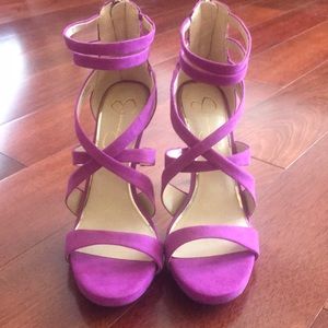 Jessica Simpson strappy heels new. Size 8